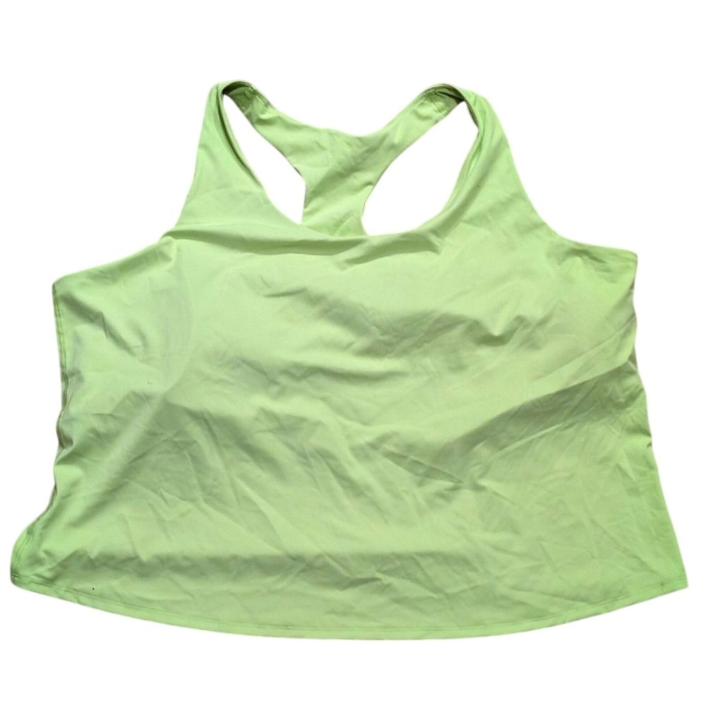 Old Navy Active Built in Bra Tank Top NEW Womens Plus 4X Powersoft Light Green